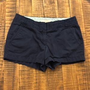 J. Crew Size 4 Navy Blue Shorts